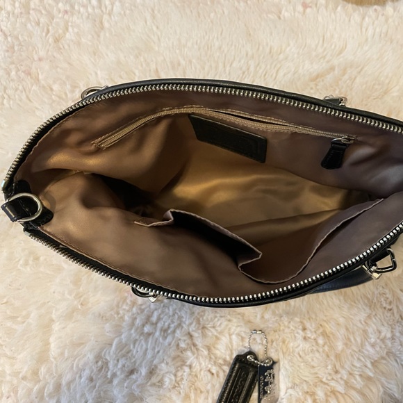 Coach Signature Print Purse - Picture 3 of 5